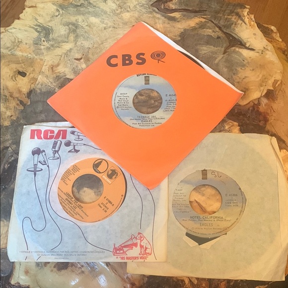 Vintage Eagles Vinyl Record Collection 45 RPM - Picture 9 of 9